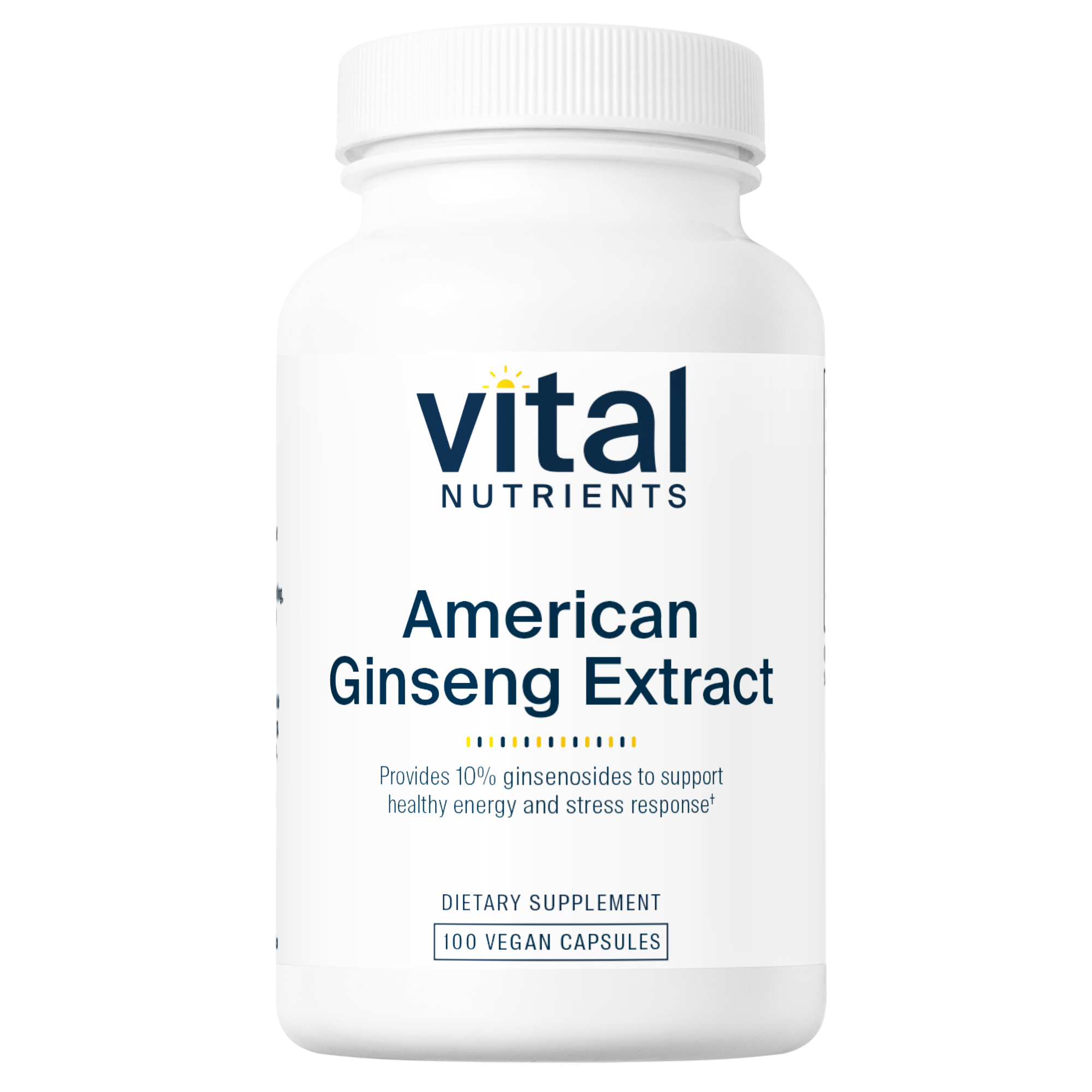 American Ginseng Extract 250mg x100 C. - Vital Nutrients - Vital Nutrients
