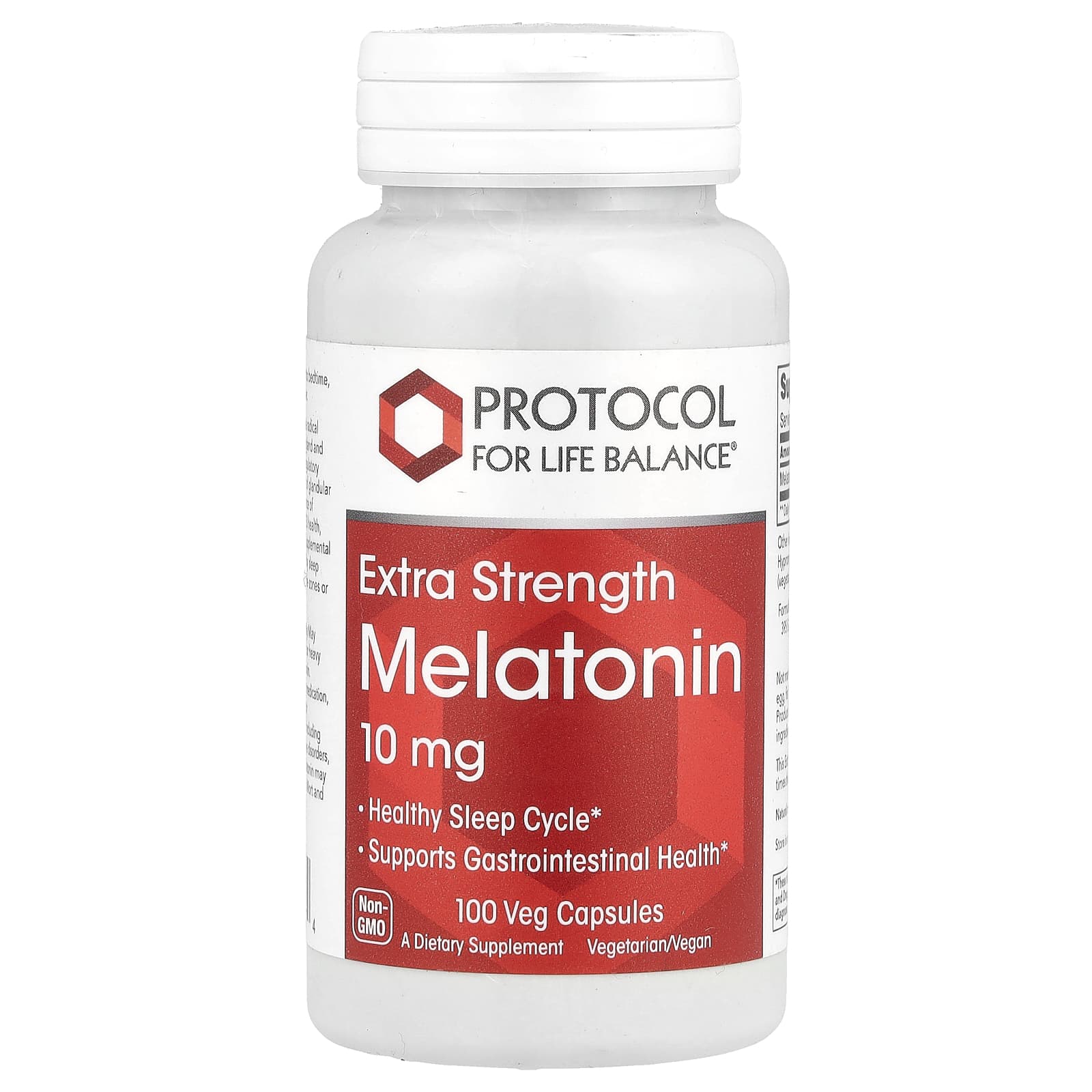 Melatonin 10mg x100 C. - Protocol For Life Balance - Protocol For Life Balance