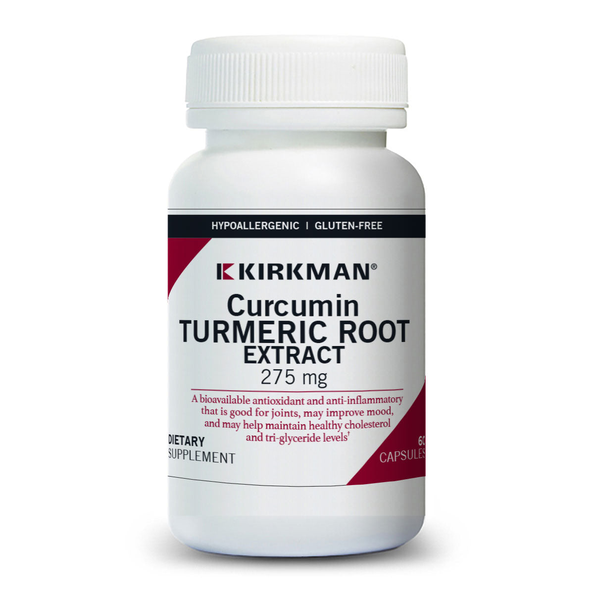 Curcumin/Turmeric Extract 275mg x60 C. - Kirkman - Kirkman