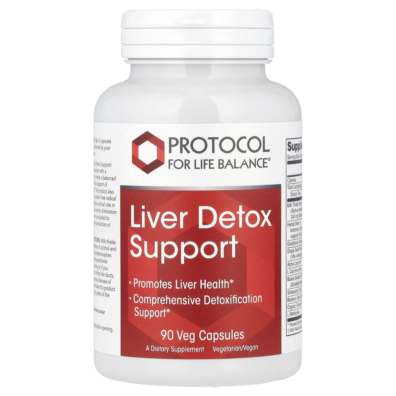 Liver Detox x90 C. - Protocol For Life Balance - Protocol For Life Balance