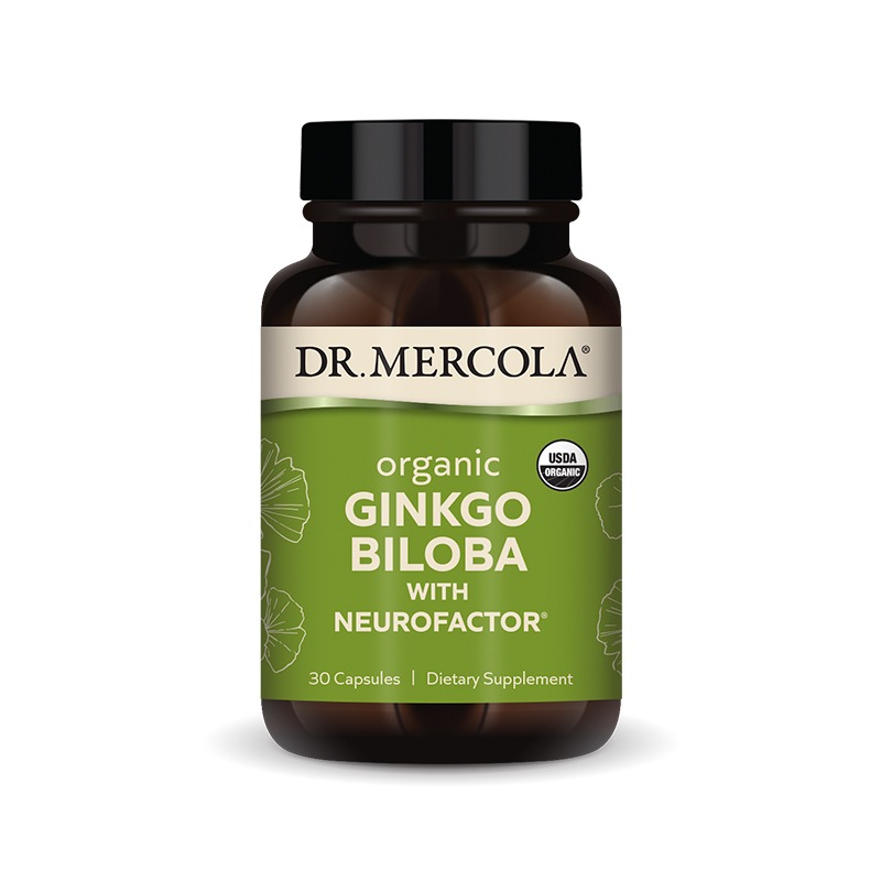 Ginkgo Biloba Organic W/Cooffe Fruit Ext. x30 C. - Dr. Mercola - Dr. Mercola