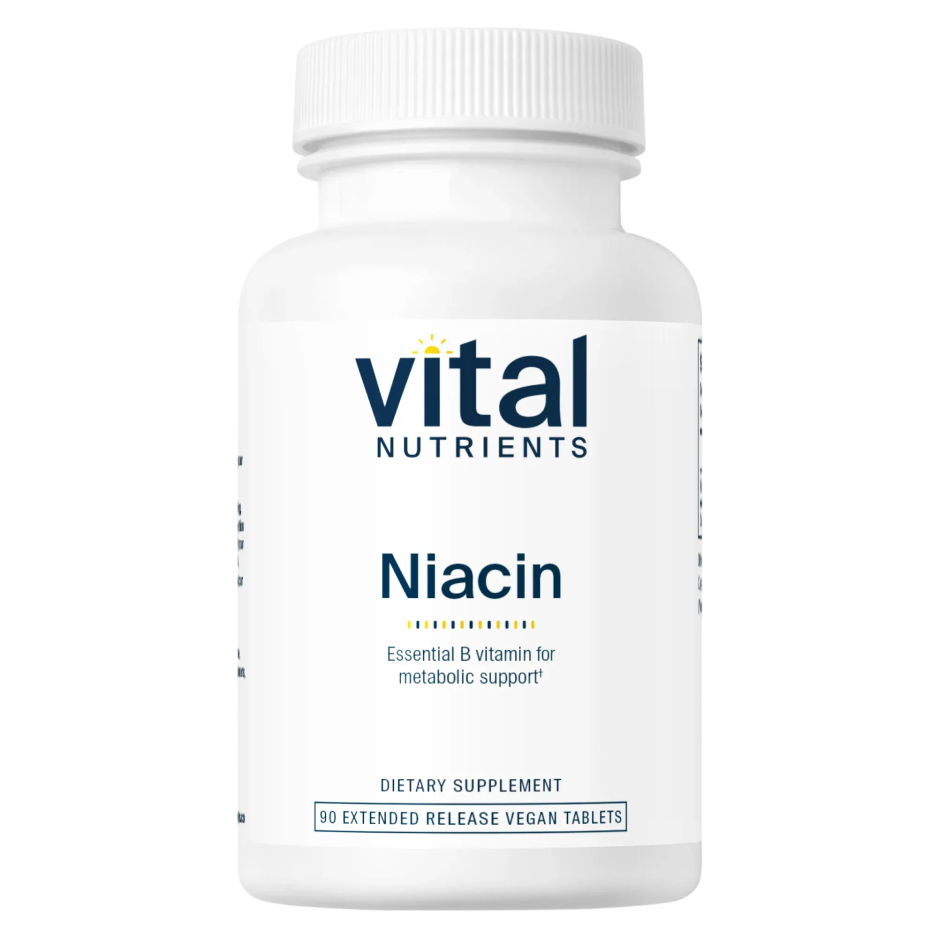 Niacin 500mg x90 T. - Vital Nutrients - Vital Nutrients