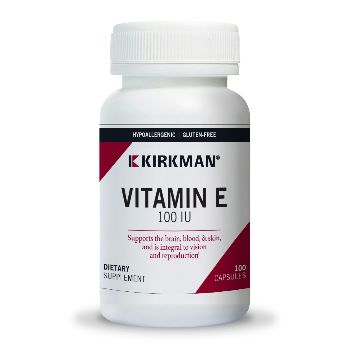 Vitamin E 100 IU x100 C. H/A - Kirkman - Kirkman