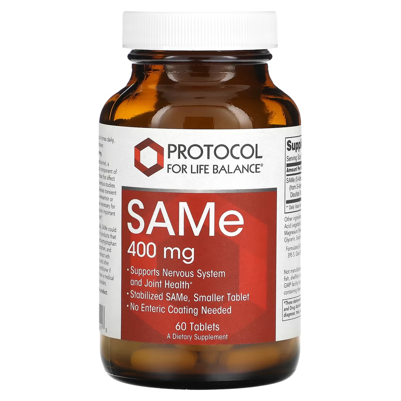 SAMe 400mg x60 T. - Protocol For Life Balance - Protocol For Life Balance