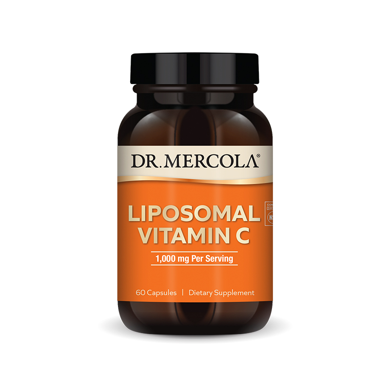 Liposomal Vitamin C 1000mg x60 - Dr. Mercola - Dr. Mercola