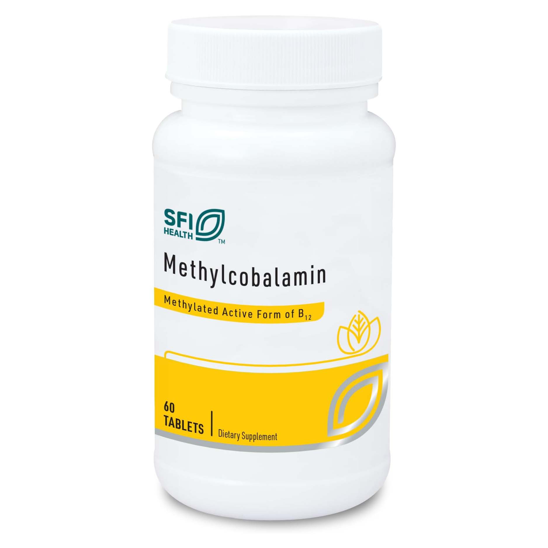 Methylcobalamin B-12 5000 x60 T. - SFI Health - SFI Health