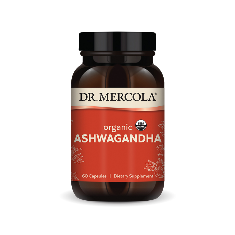Ashwagandha 800mg x60 C. - Dr. Mercola - Dr. Mercola
