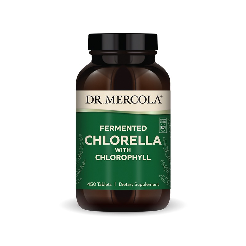 Fermented Chlorella 1g x450 T. - Dr. Mercola - Dr. Mercola
