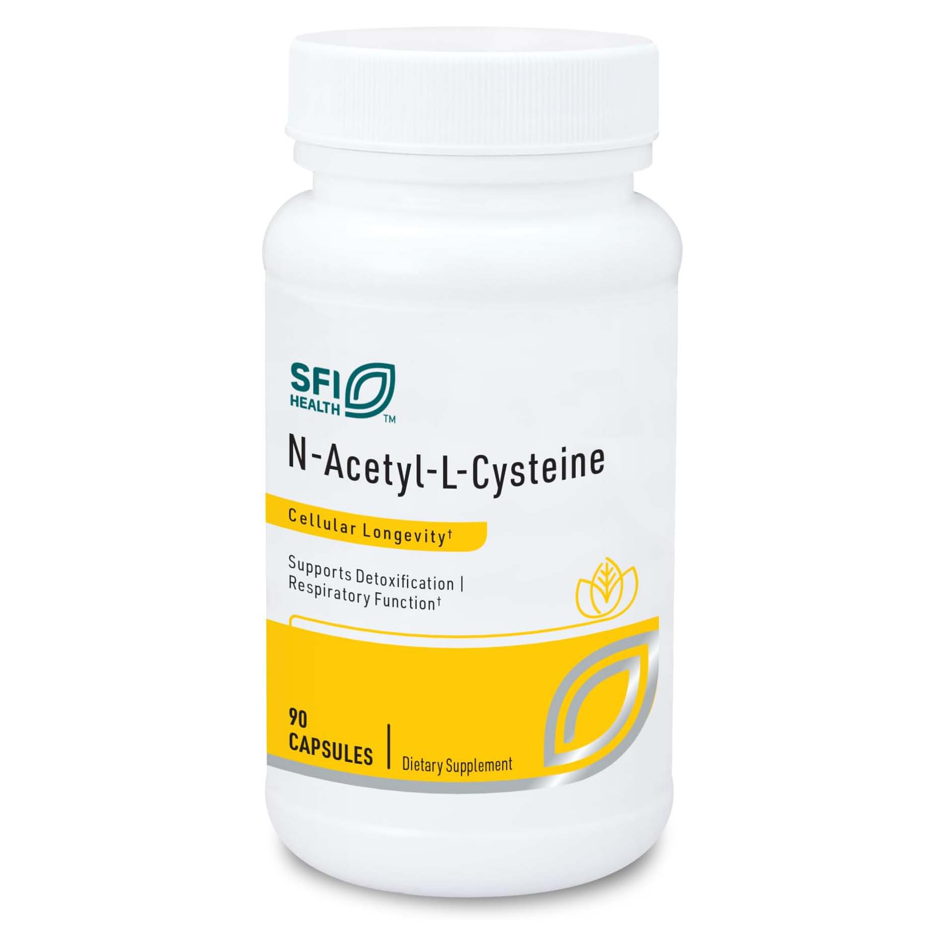 NAC N-Acetyl L-Cysteine 500mg x90 C. - SFI Health - SFI Health