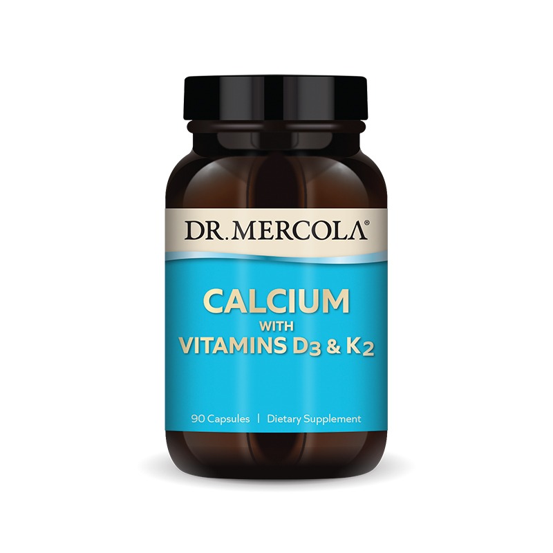 Calcium w/Vitamins D3+k2 x30 C. - Dr. Mercola - Dr. Mercola