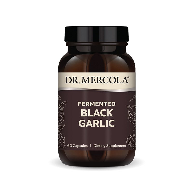 Black Garlic Fermented 800mg x60 C. - Dr. Mercola - Dr. Mercola
