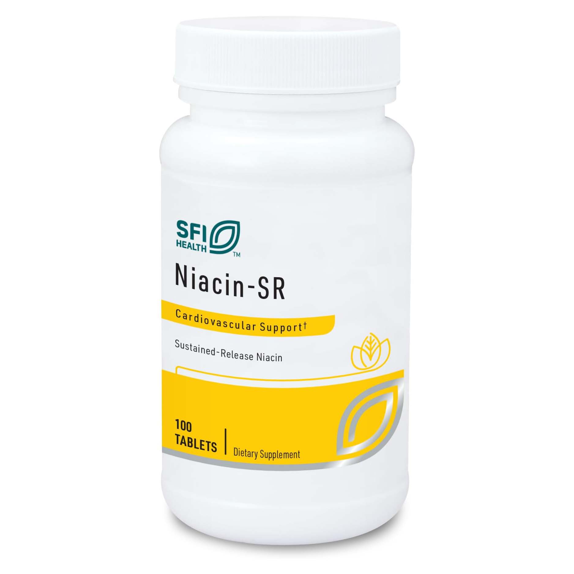 Niacin-SR 500mg x100 T. - SFI Health - SFI Health