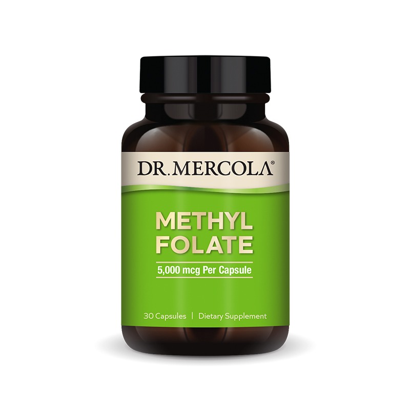 Folate 5mg x30 C. - Dr. Mercola - Dr. Mercola