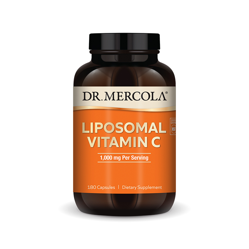 Liposomal Vitamin C 1000mg x180 - Dr. Mercola - Dr. Mercola