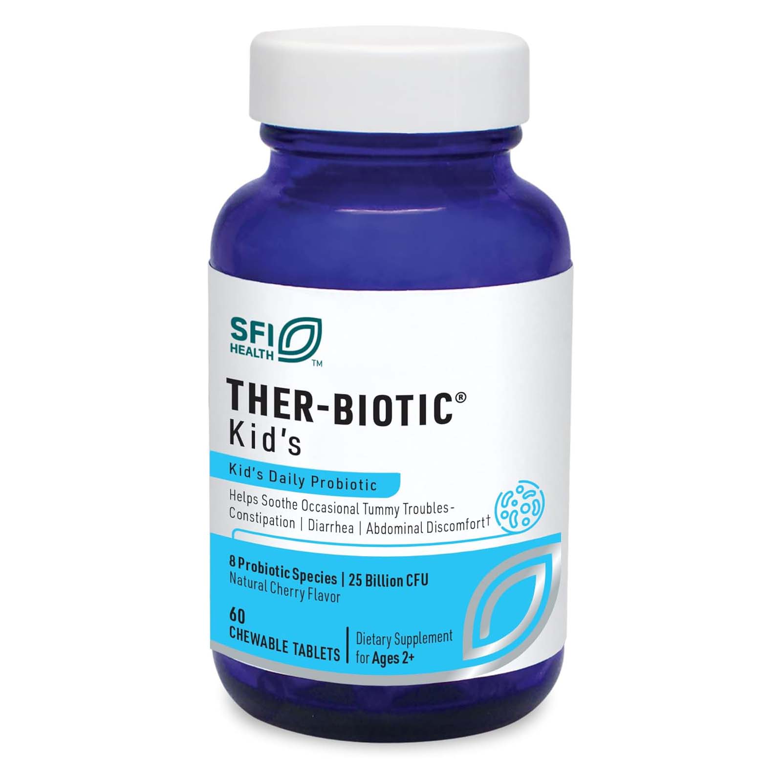 Ther Biotic Kid's Masticable 25 Billion CFU x60 - SFI Health - SFI Health
