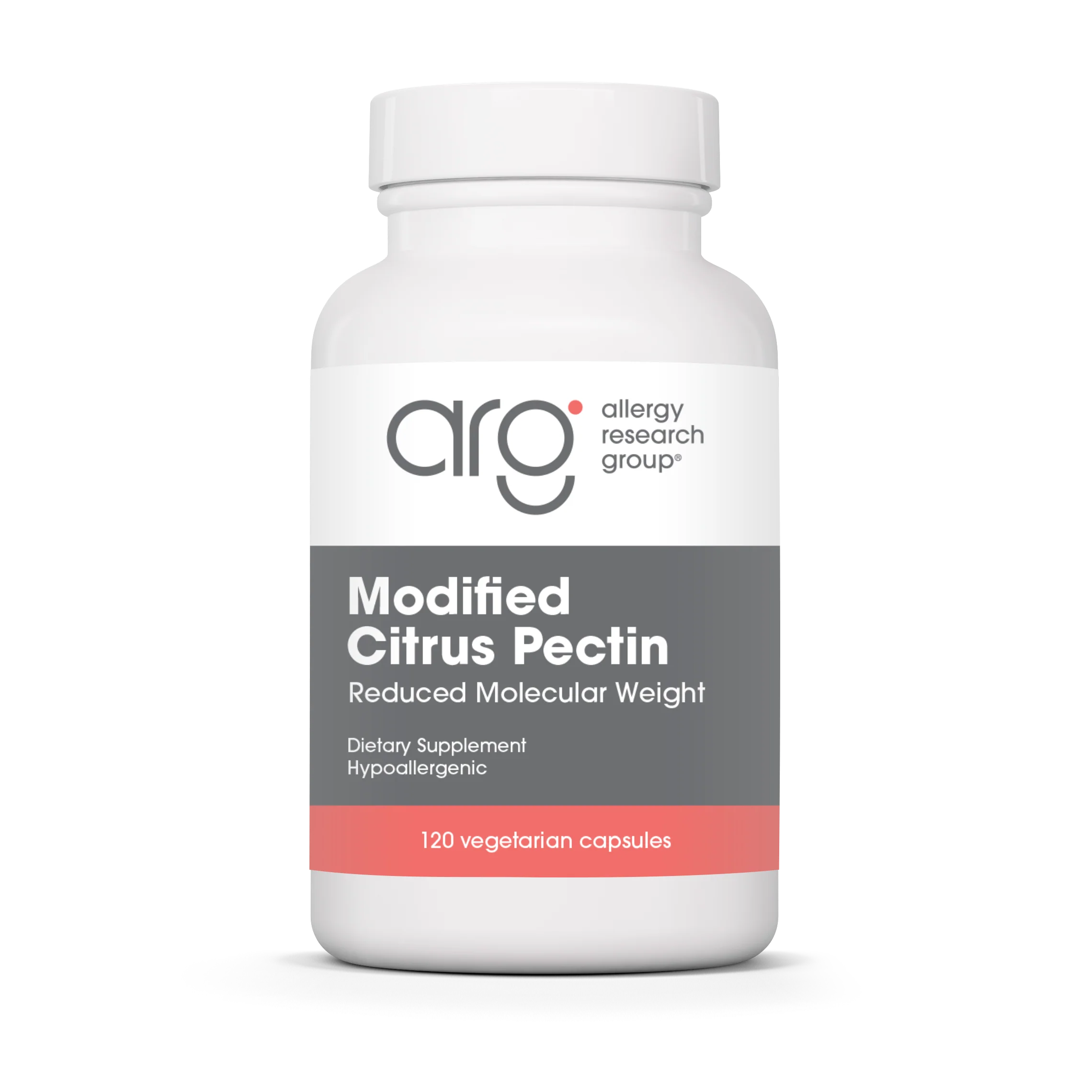 Modified Citrus Pectin 500mg x120 C. - Allergy Research Group - Allergy Research Group