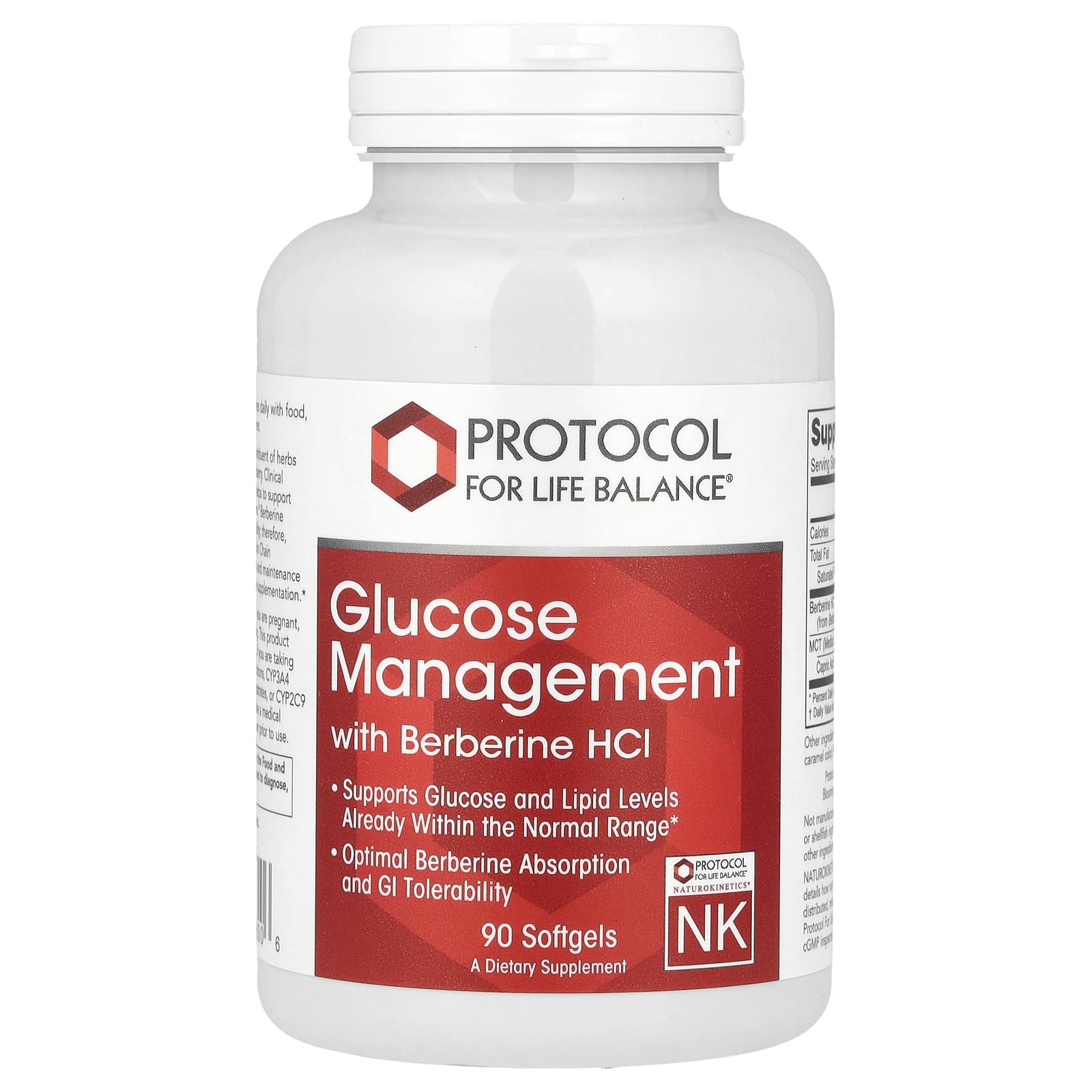 Glucose Management w/Berberine x90 Sg - Protocol For Life Balance - Protocol For Life Balance
