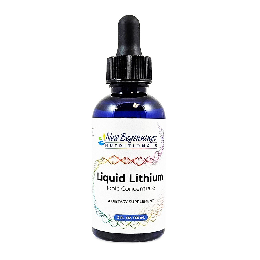 Lithium Gotas 500mcg 50mL - New Beginnings - New Beginnings