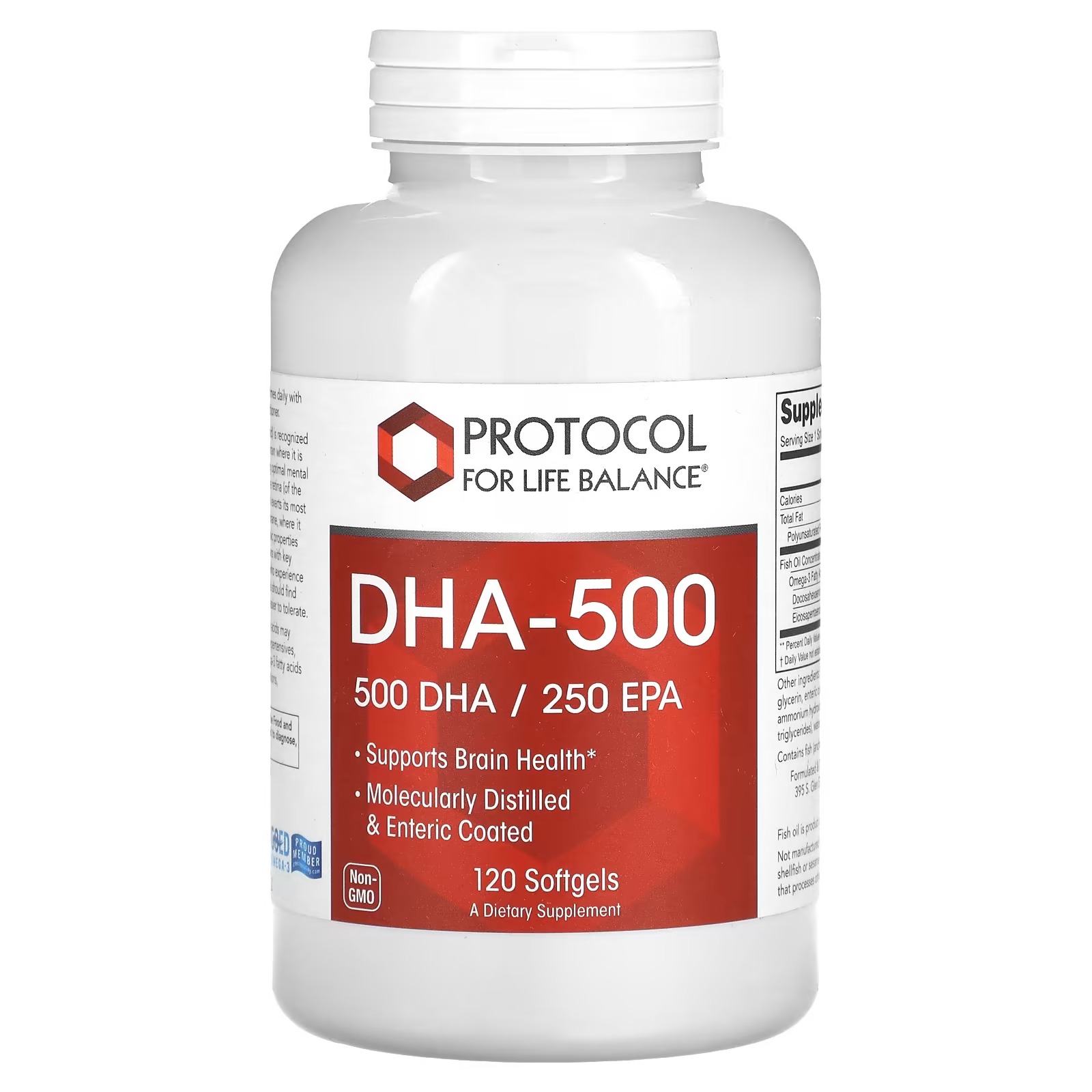 Dha-500/250 x120 Sg - Protocol For Life Balance - Protocol For Life Balance