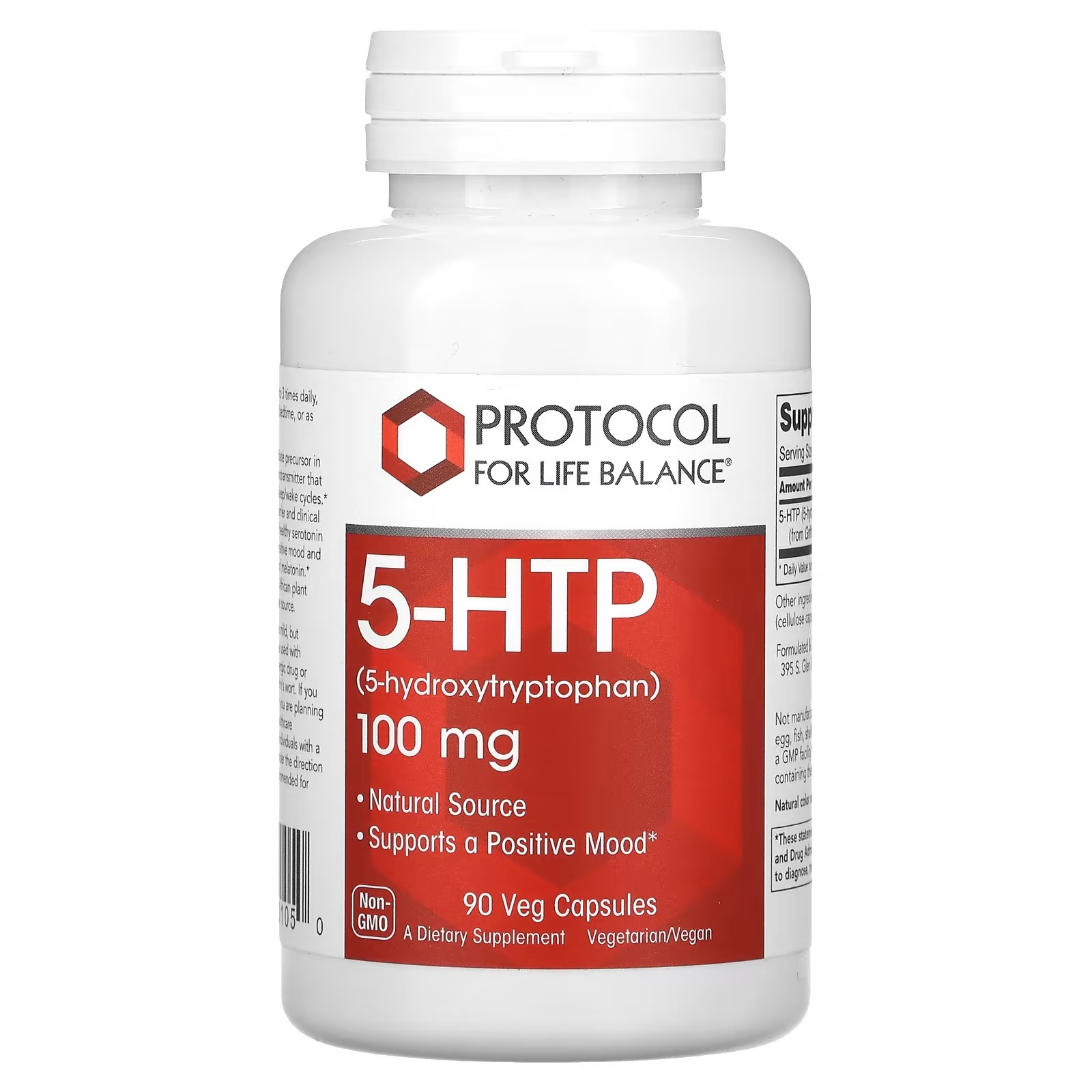 5-HTP 200mg x60 C. - Protocol For Life Balance - Protocol For Life Balance