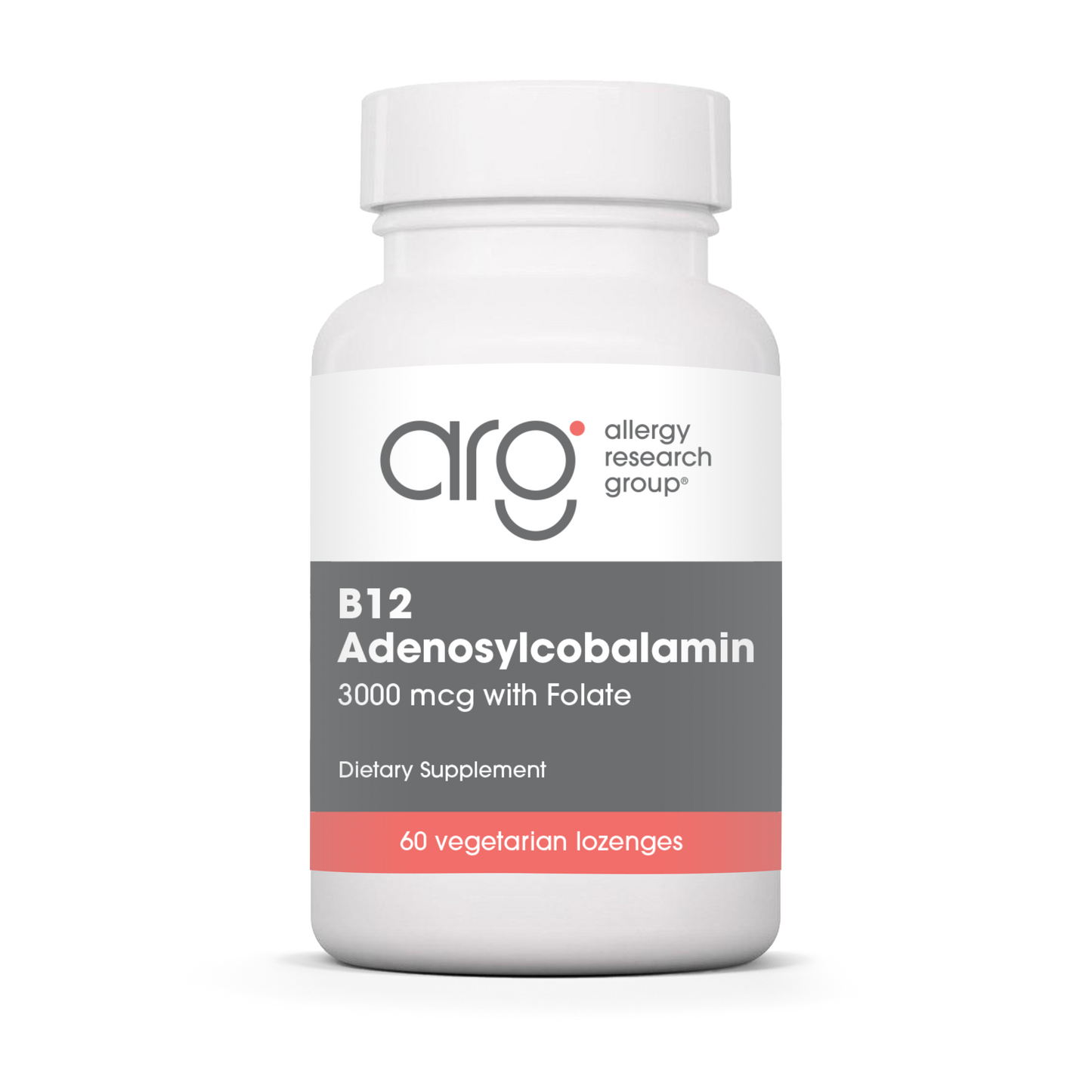 B12 Adenosylcobalamin 3000mcg x60 Lzg Allergy - Allergy Research Group