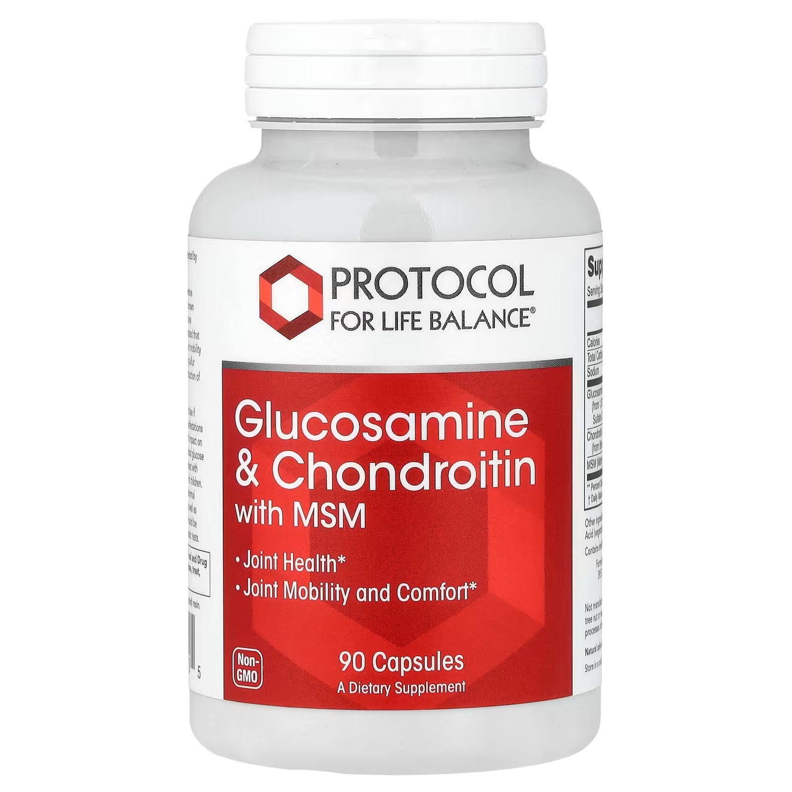 Glucosamine & Chondroitin w/MSM x90 C. - Protocol For Life Balance - Protocol For Life Balance