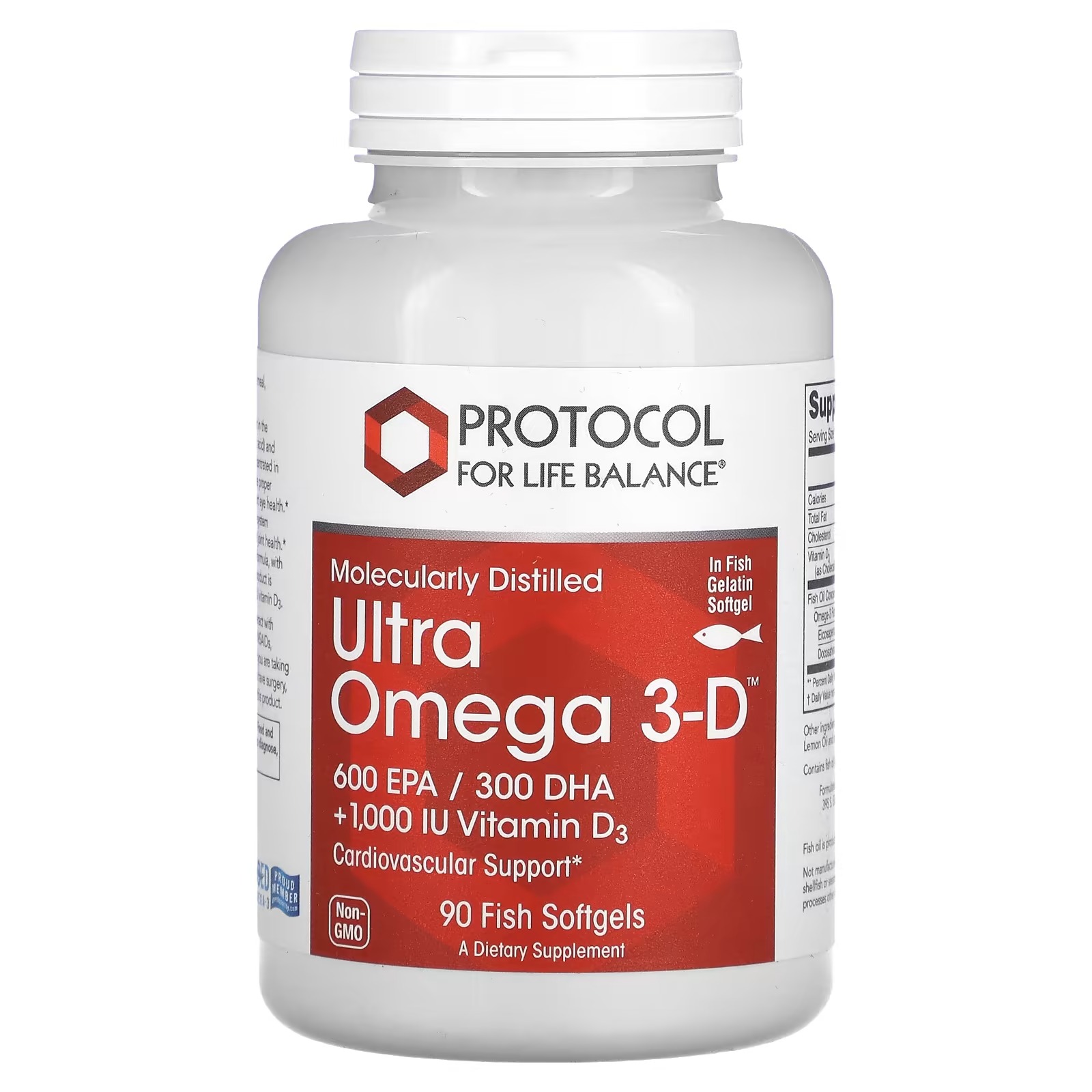 Ultra Omega 3-D3 x90 Sg - Protocol For Life Balance - Protocol For Life Balance