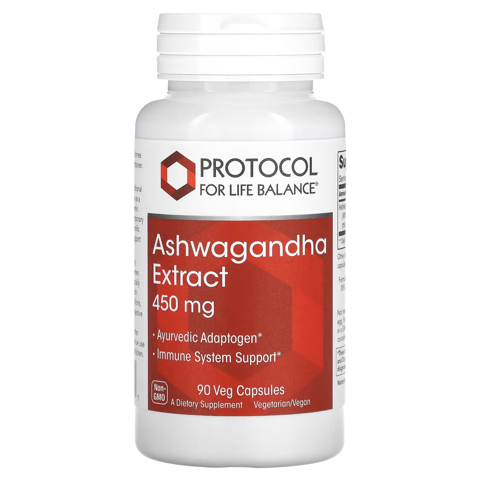 Ashwagandha 450mg x90 C. - Protocol For Life Balance - Protocol For Life Balance