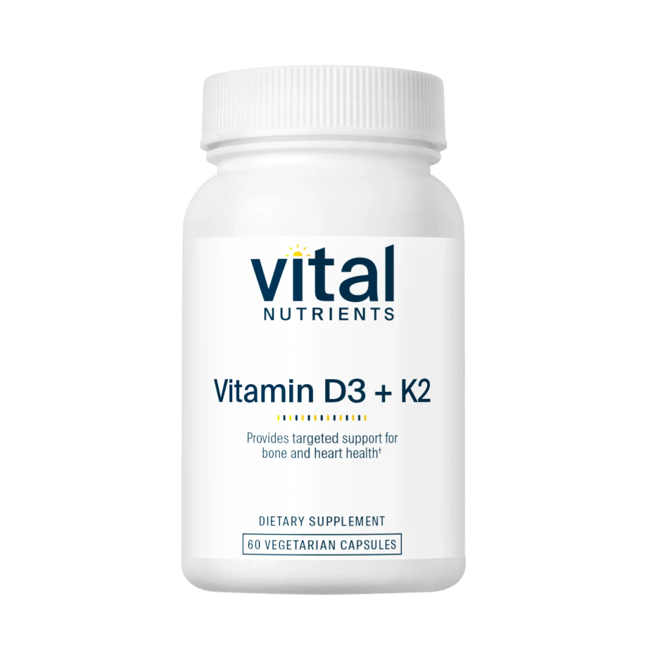Vitamin K2-7 + D3 2000/150 x60 C. - Vital Nutrients - Vital Nutrients