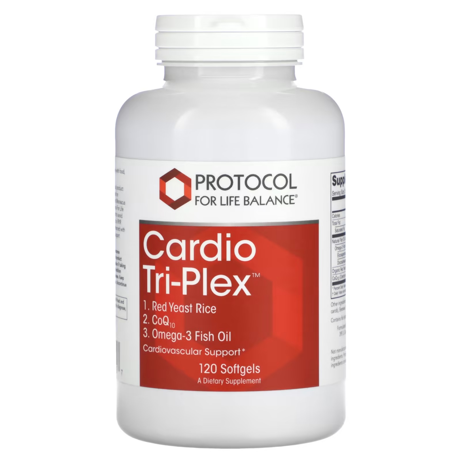 Cardio Tri-Plex x120 Sg - Protocol For Life Balance - Protocol For Life Balance