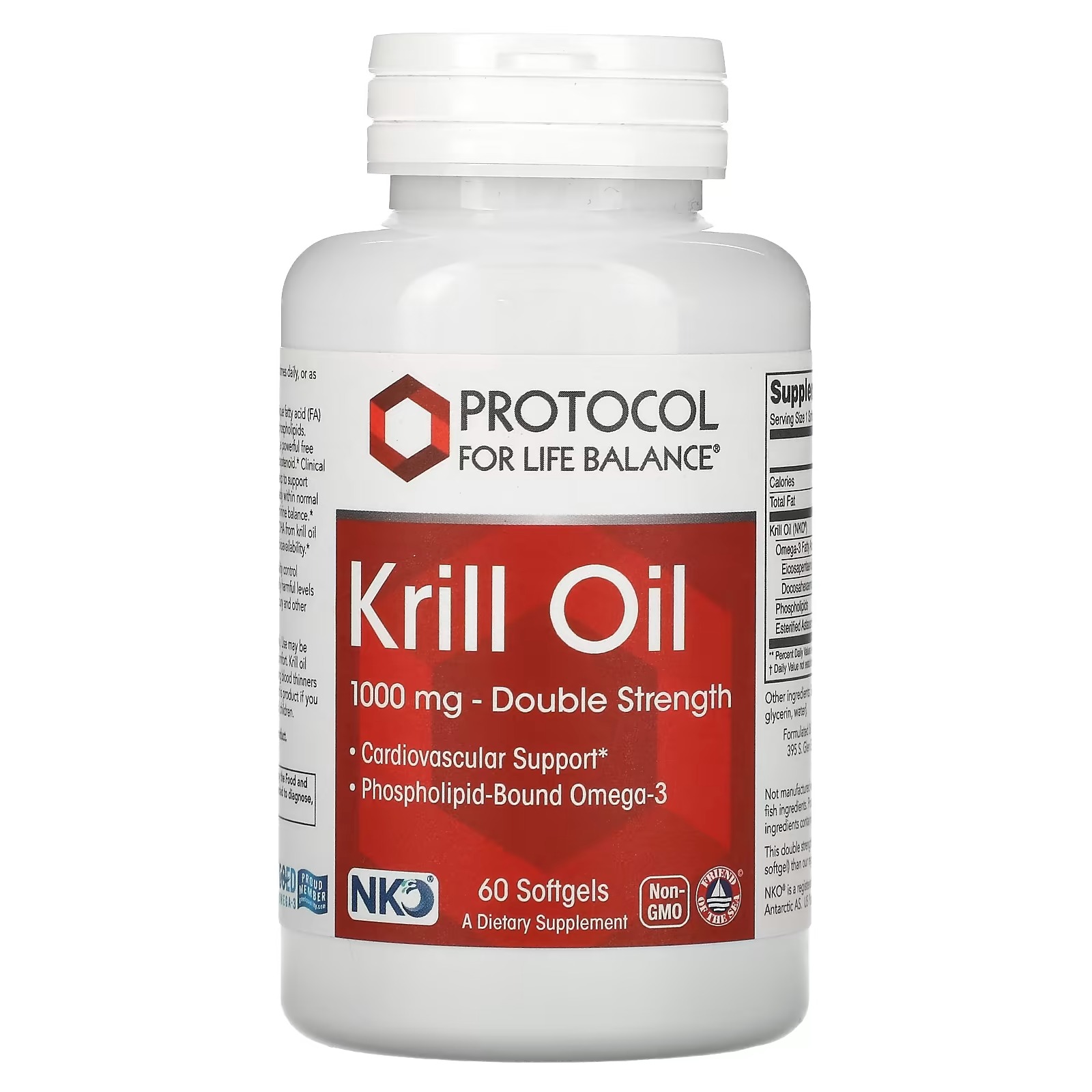 Krill Neptune1000 x60 Sg - Protocol For Life Balance - Protocol For Life Balance