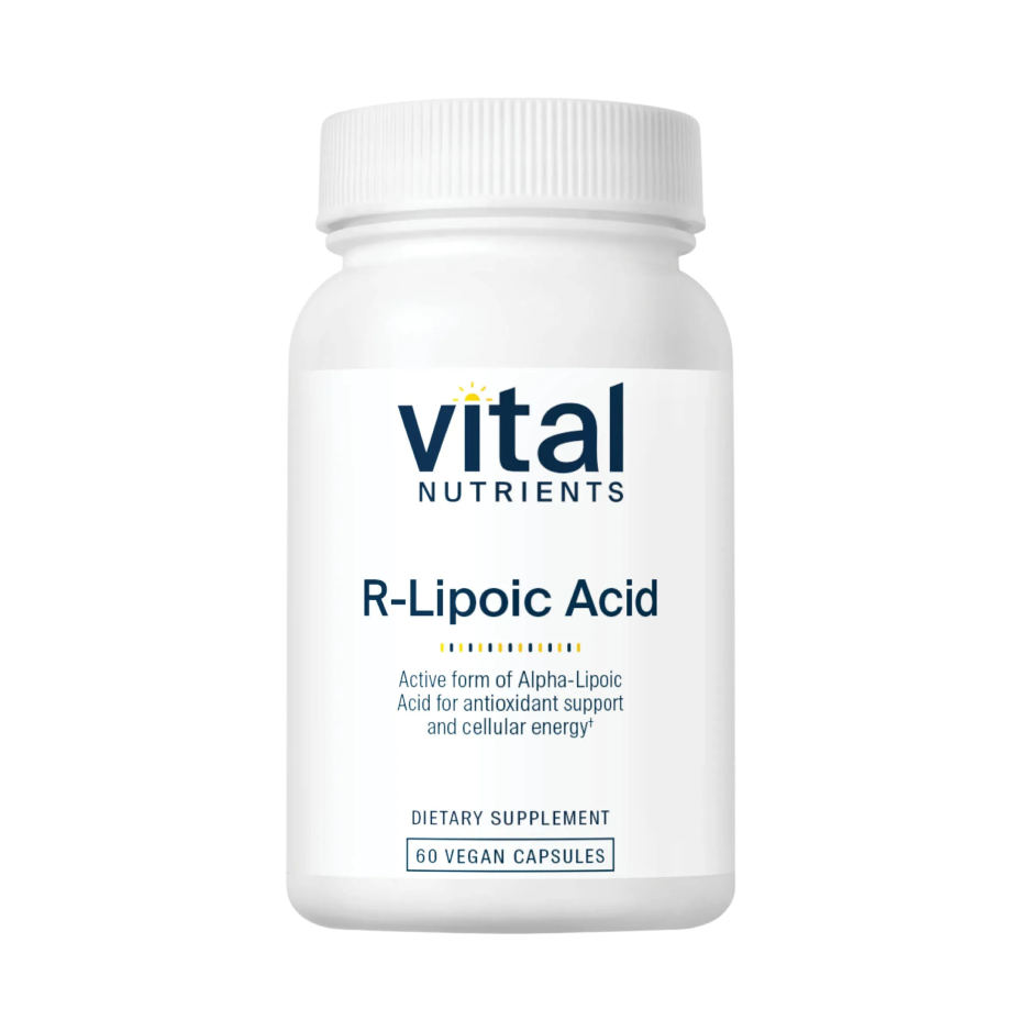 R-Alpha Lipoic Acid 100mg x60 C. - Vital Nutrients - Vital Nutrients