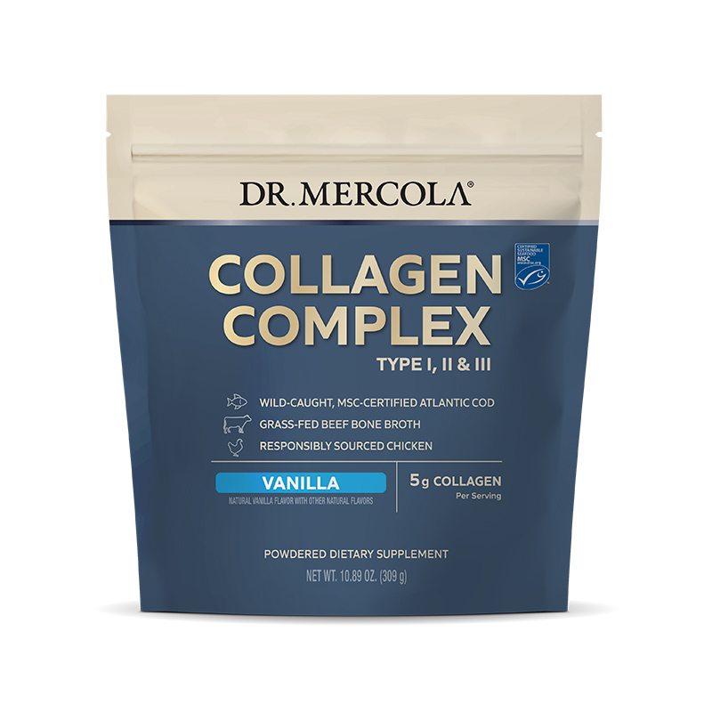 Collagen Complex Polvo Vainilla 309g - Dr. Mercola - Dr. Mercola