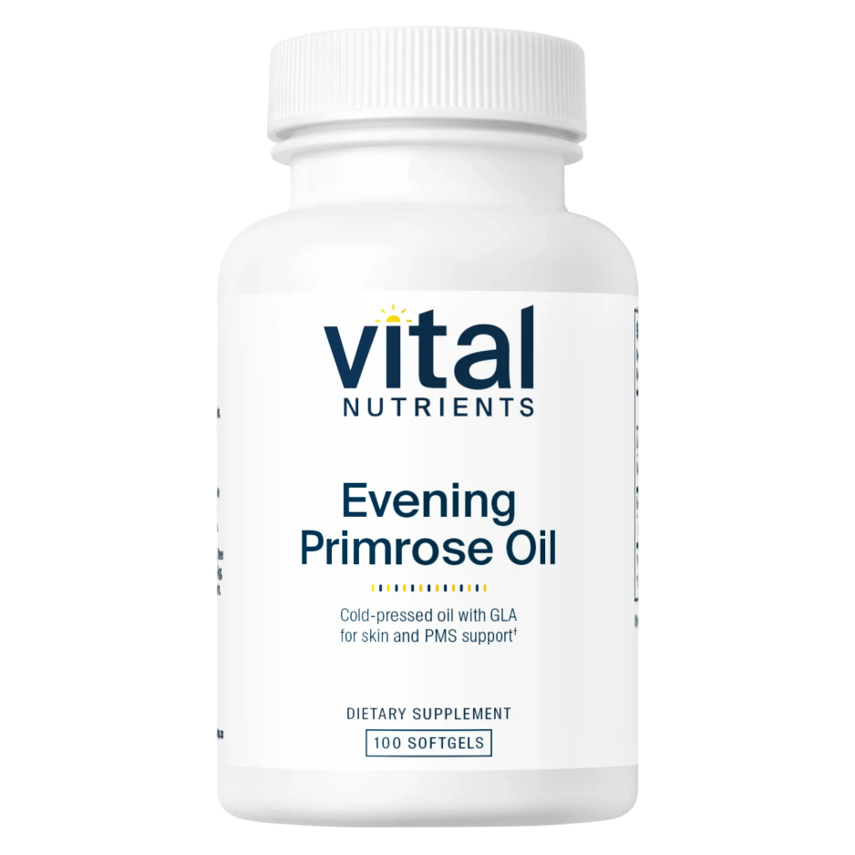 Evening Primrose Oil 1000mg x100 Sg - Vital Nutrients - Vital Nutrients