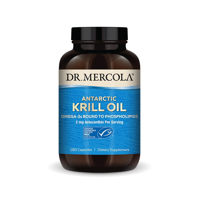 Krill Oil 500mg x180 C. - Dr. Mercola - Dr. Mercola