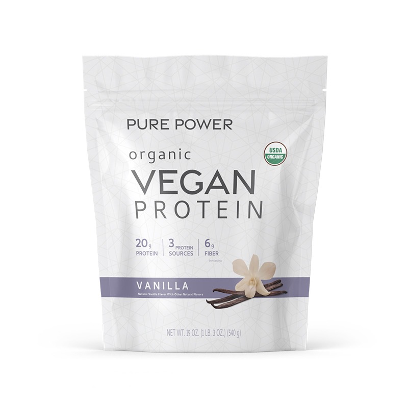 Protein Vegana 19 Oz. Vanilla - Dr. Mercola - Dr. Mercola