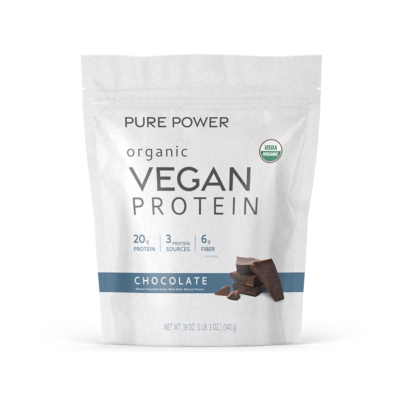 Protein Vegana 19 Oz. Chocolate - Dr. Mercola - Dr. Mercola