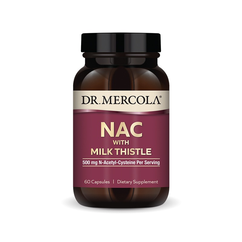 NAC with Milk Thistle x60 C. - Dr. Mercola - Dr. Mercola