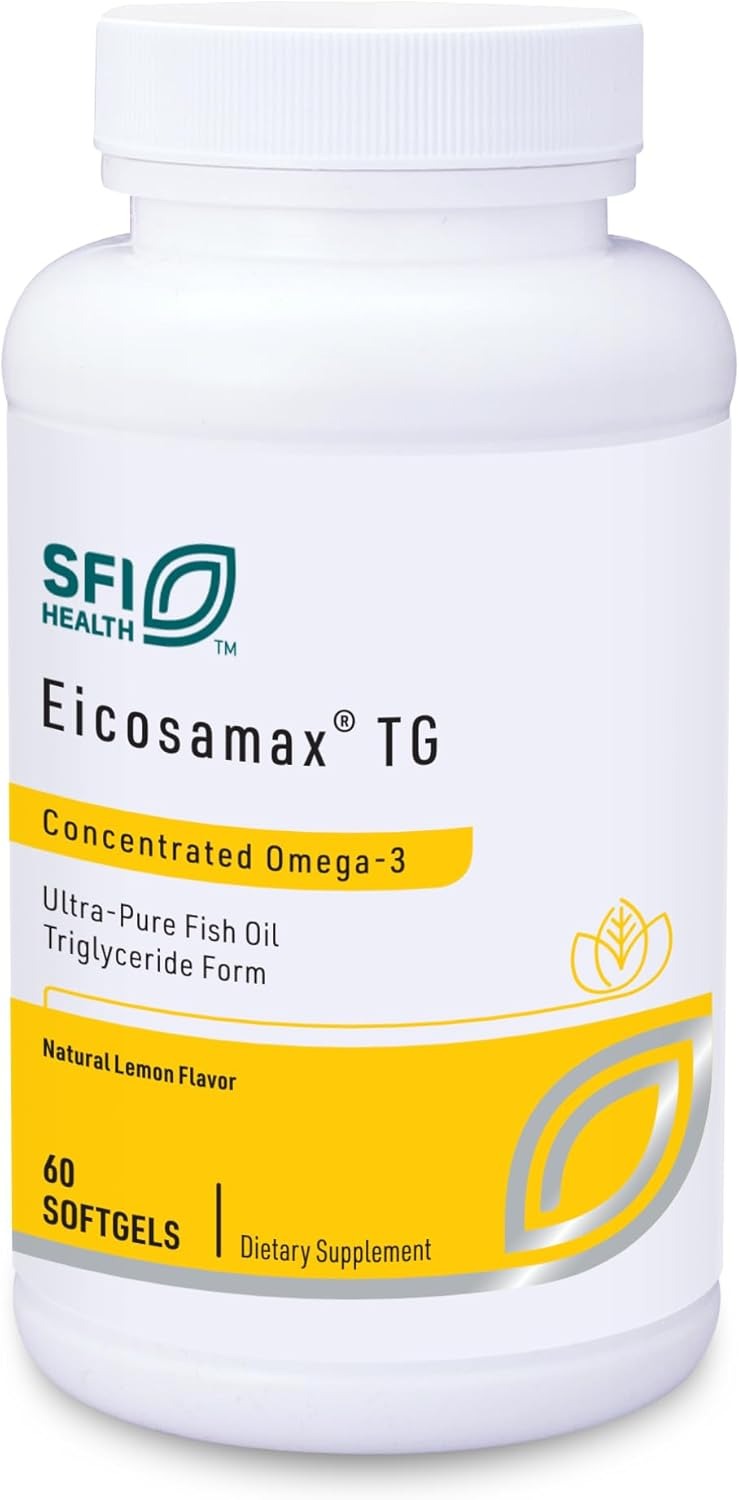 Eicosamax TG Omega-3 1100mg x60 Sg - SFI Health - SFI Health