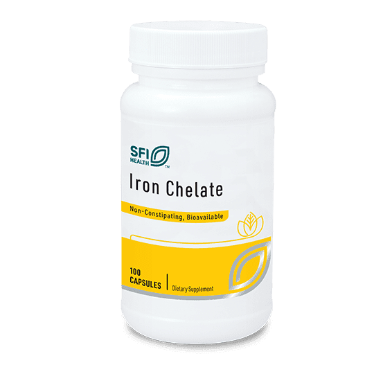 IRON CHELATE 30mg x100 C. Klaire - SFI Health