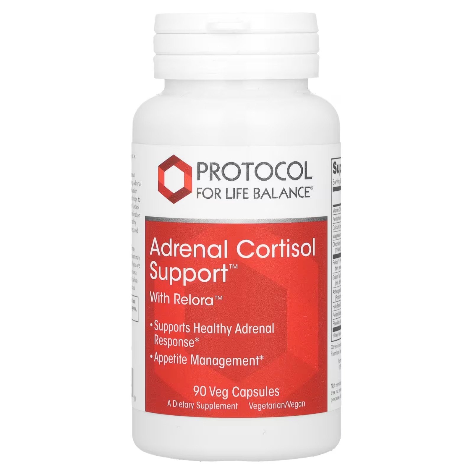 Adrenal Cortisol Support x90 C. - Protocol For Life Balance - Protocol For Life Balance