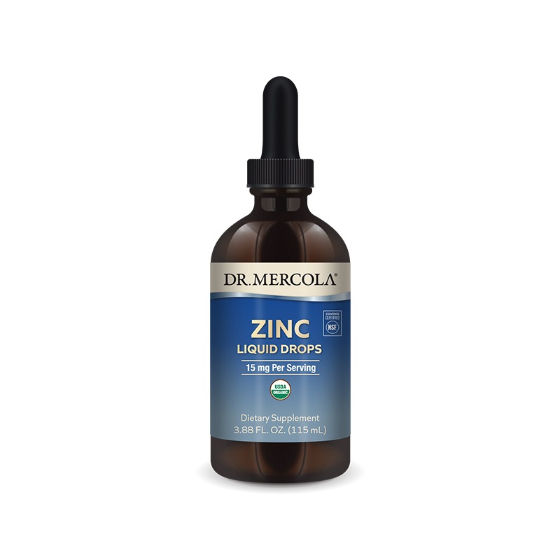 Zinc Liquido 15mg 115mL - Dr. Mercola - Dr. Mercola