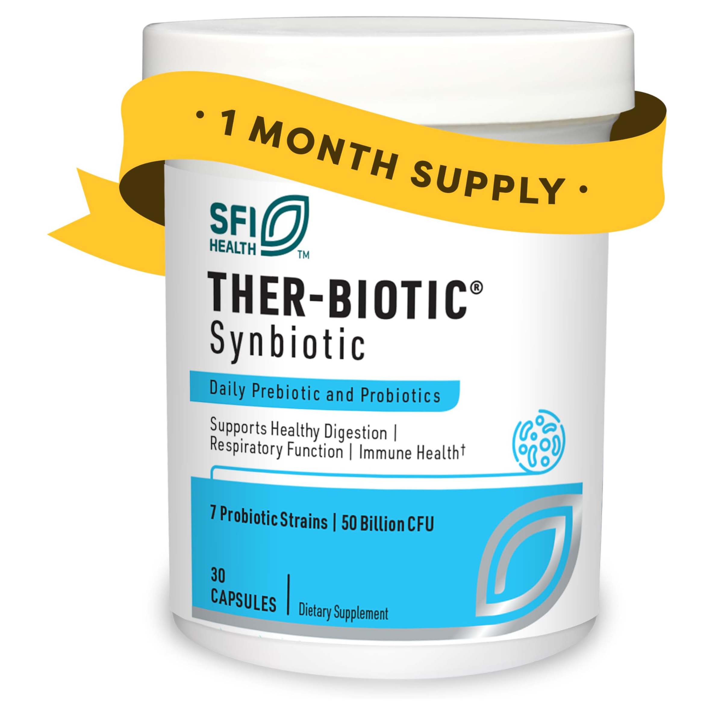 Ther Biotic Synbiotic 50 Billion x30 C. - SFI Health - SFI Health