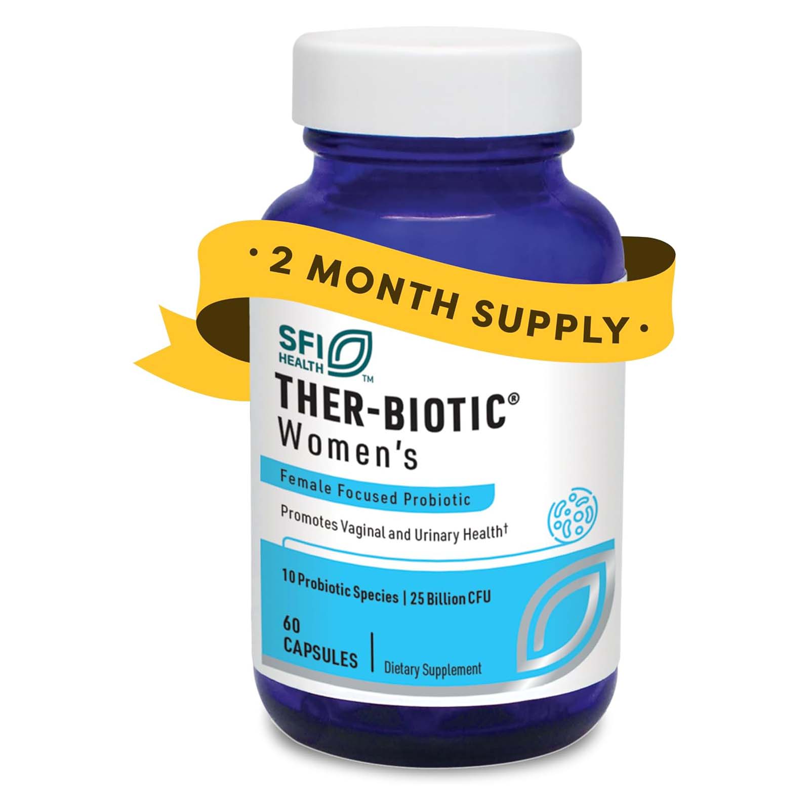 Ther Biotic Women's Formula 25 Billion CFUs x60 - SFI Health - SFI Health