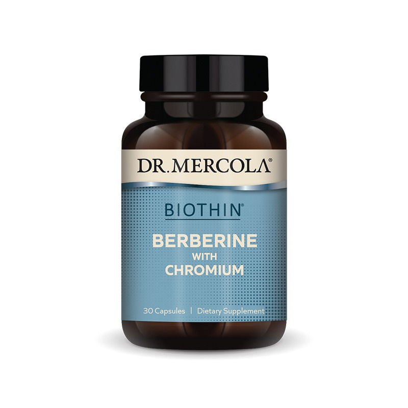 Berberine with Chromium x30 C. - Dr. Mercola - Dr. Mercola