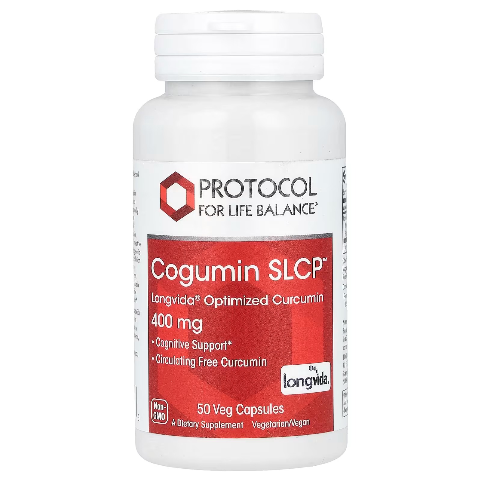 Cogumin Slcp Opt. Curcumin 400mg x50 C. - Protocol For Life Balance - Protocol For Life Balance