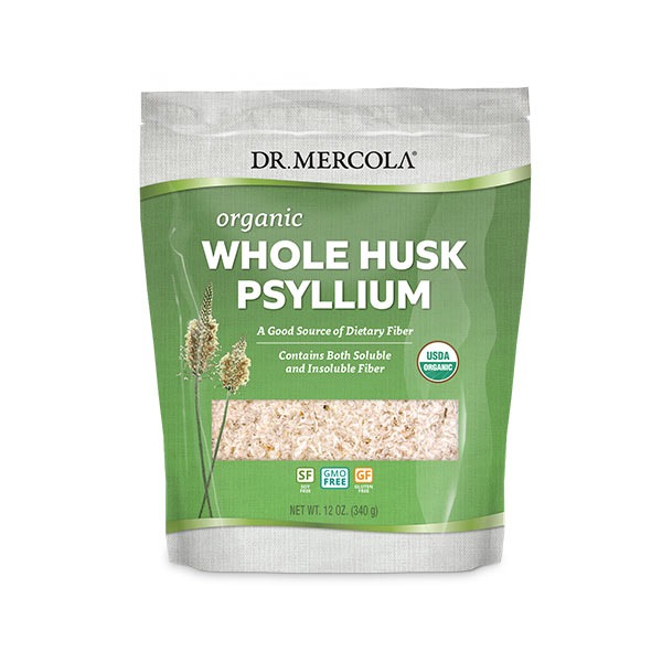 Psyllium Organic 12 Oz. - Dr. Mercola - Dr. Mercola