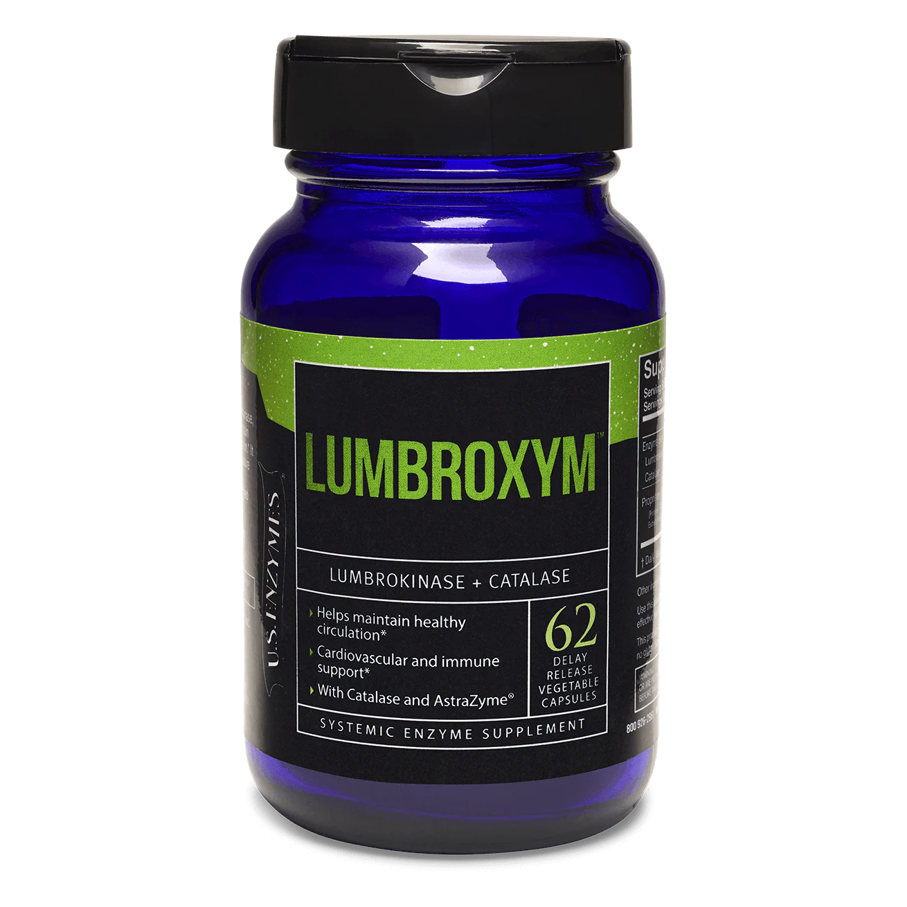 Lumbroxym Systemic Enzyme x62 C. - US Enzymes - US Enzymes