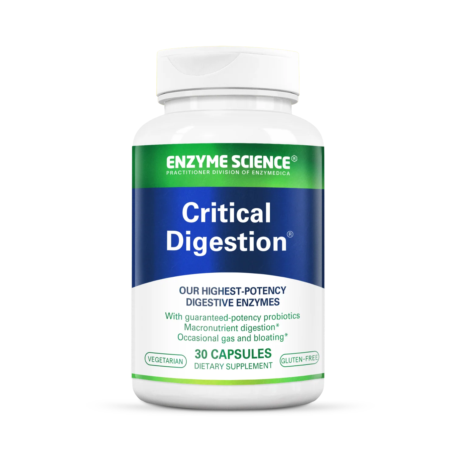Critical Digestion x30 Caps - Enzyme Science - Enzyme Science