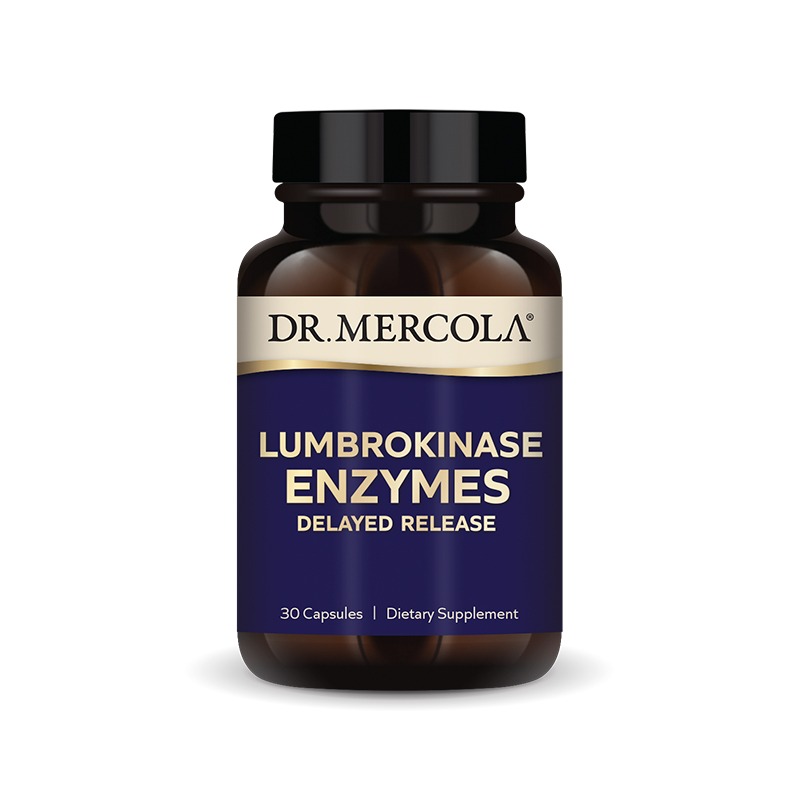 Lumbrokinase Enzymes x30 C. - Dr. Mercola - Dr. Mercola